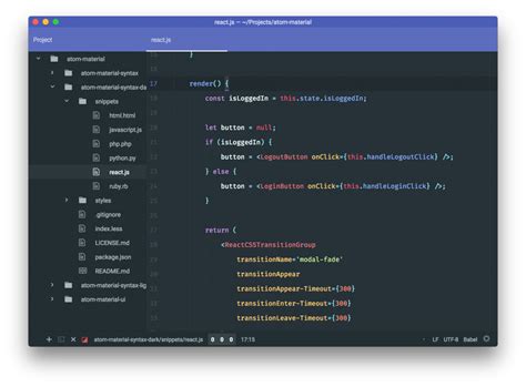 Top 10 Best Themes for Atom Editor for elegant development