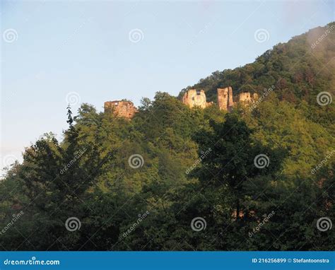 Ruins of Samobor Castle (Zagreb County, Croatia) Stock Image - Image of architecture, building ...