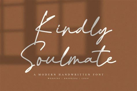 Kindly Soulmate Script | Script Fonts ~ Creative Market