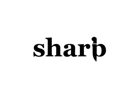 Sharp Logo by Mahmoud Elhofy on Dribbble