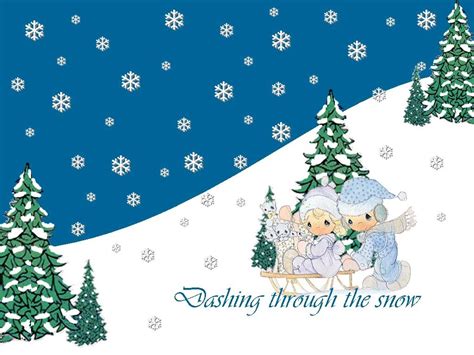 Precious Moments Christmas - Precious Moments Wallpaper (8525657) - Fanpop