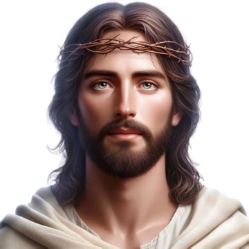 Jesus Thorns Clipart PNG Images, Jesus Looking Up To Heaven Crowned With Thorns, Christ, Jesus ...