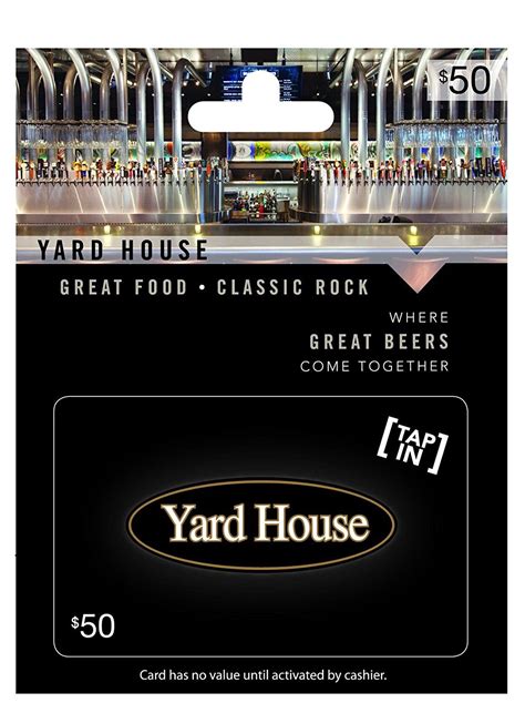 Yard House Gift Card * Tried it! Love it! Click the image. : Gift cards | House gifts, Gift card ...