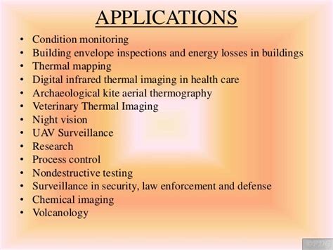 Thermal Imaging and its Applications