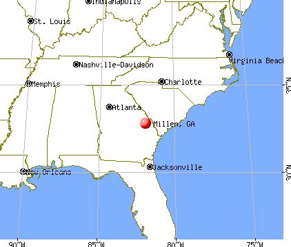 Millen, Georgia (GA 30442) profile: population, maps, real estate ...