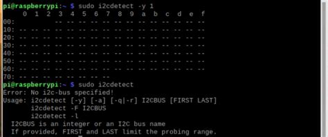 pi 4 - Raspberry pi 4 doesn't detect i2c devices - Raspberry Pi Stack Exchange