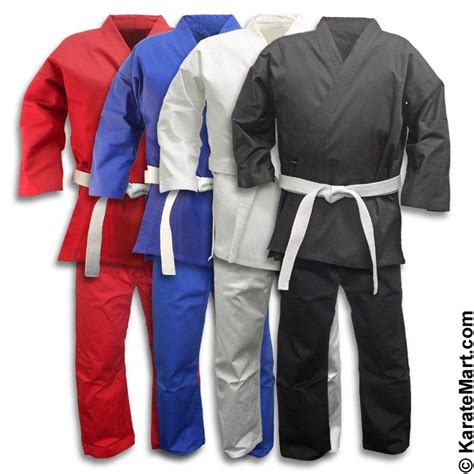 Middleweight Student Uniform (7.5oz) | Karate uniform, Martial arts wear, Martial art uniform