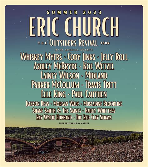 How to Get Tickets to Eric Church's 2023 Tour