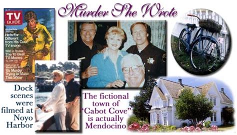 Murder She Wrote was filmed in Mendocino County, Mendocino & Fort Bragg