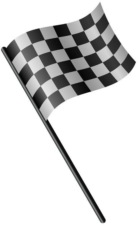 Checkered Sport Flag PNG Clip Art - Best WEB Clipart