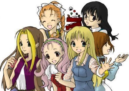 Harvest Moon Girls by AnimeLover124 on DeviantArt