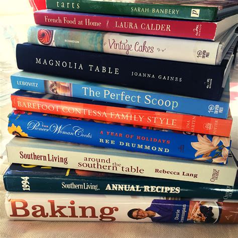 Top Ten Cookbook List from What a Good Day blog post