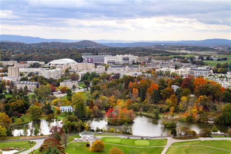 Ivan Morozov | 2013.10.22 | Aerial View of Virginia Tech Main Campus.