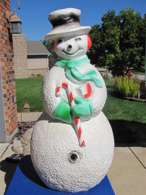 Snowman Christmas Plastic Blow Up Outdoor Decorations | My XXX Hot Girl