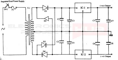 regulated power supply - Electronics Projects Hub