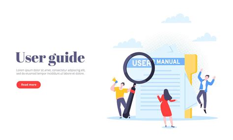 User manual guide book flat style design vector illustration. 7423295 Vector Art at Vecteezy