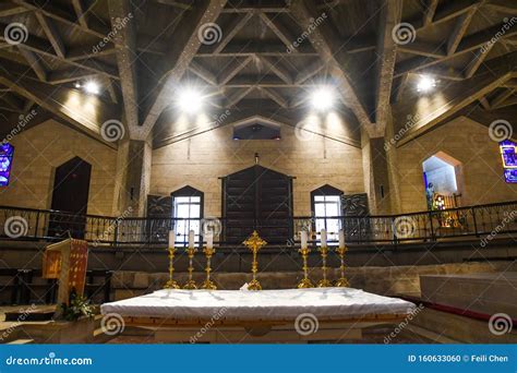 Interior of Basilica of the Annunciation Stock Photo - Image of christianity, entrance: 160633060