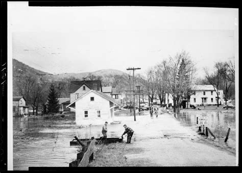 Flood in Downsville, New York | Out of the Archives: Roadway… | Flickr