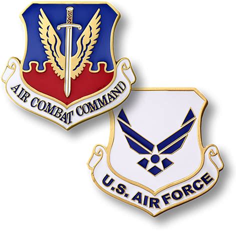 Air Combat Command Enamel - Coin