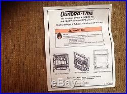 QuadraFire Mount Vernon PelletStove/ fireplace insert with fireplace face panel | Fireplace ...