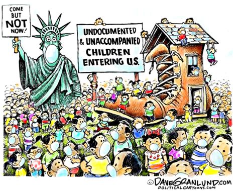 Cartoons: Immigration policy in focus as border crossings rise