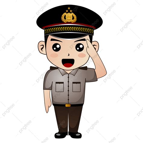 Polisi Kartun Png 1 187 Png Image - Riset