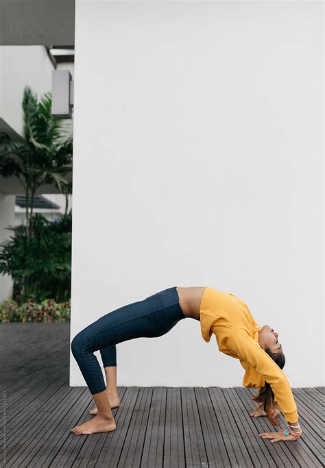 "Young Indian Woman Demonstrating Yoga Poses" by Stocksy Contributor ...