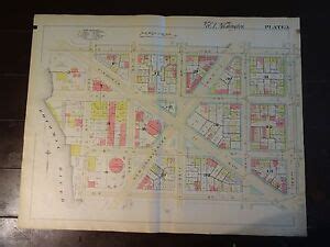 1892 Map of NW DC - Watergate Complex area -Rare large property specific detail. | eBay