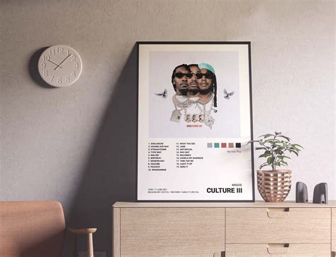 Migos - Culture III Album Cover Poster | Architeg Prints