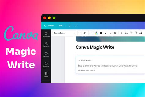 Transform Writing with Canva Magic Write