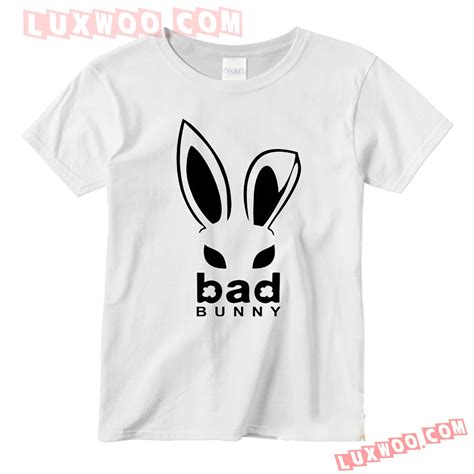 Bad Bunny Black Shirt V125 Bad Bunny Merch - Luxwoo.com