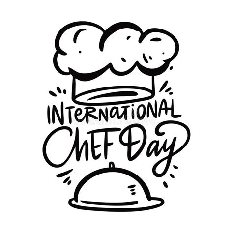 International Chef Day Greeting Card. Vector Funny Cartoon Chef Owl ...