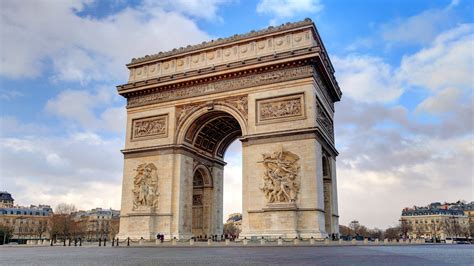 El Arco del Triunfo, en Paris (Francia)