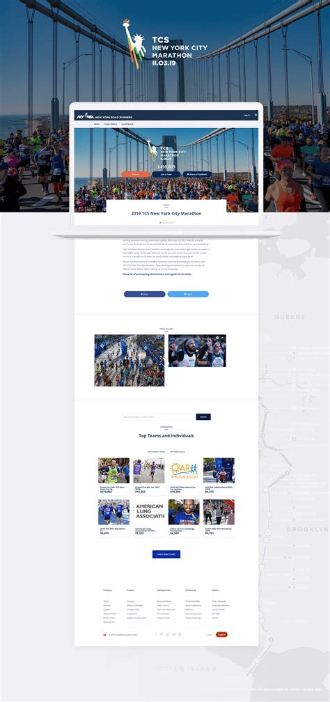 TCS New York City Marathon on Behance