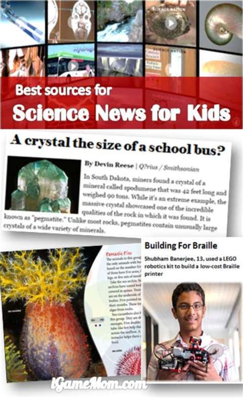 Best sources of science news for kids – Artofit