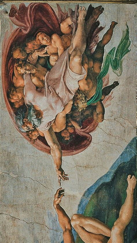 Sistine Chapel Creation Of Adam Wallpaper