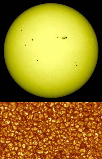 The Photosphere - the "Surface" of the Sun | Center for Science Education