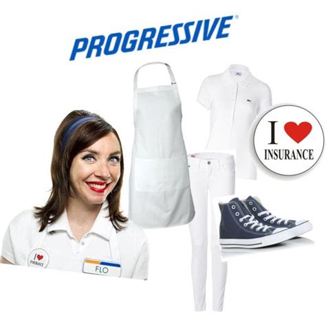 Flo from Progressive Costume for Halloween - Carli Fierce | Running Into Shape