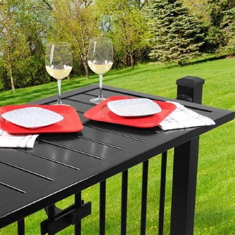 Learn More About Outdoor Deck Railing Tables - DecksDirect