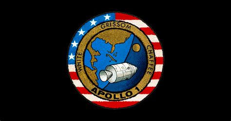 Apollo 1 Mission Patch - Mission Patches - Sticker | TeePublic