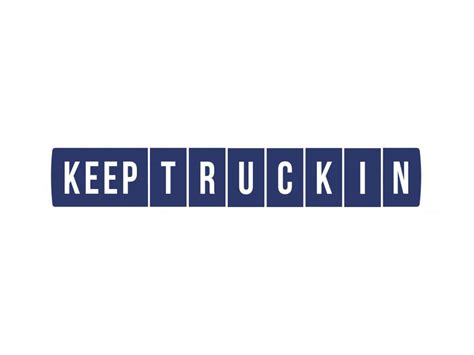 Keep Truckin Logo PNG vector in SVG, PDF, AI, CDR format