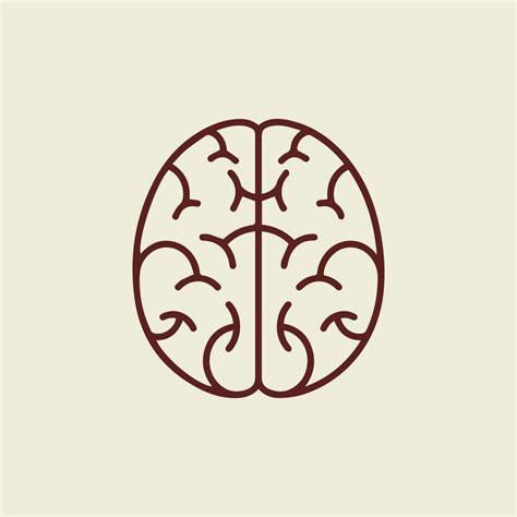 Brain outline logo design 21756047 Vector Art at Vecteezy