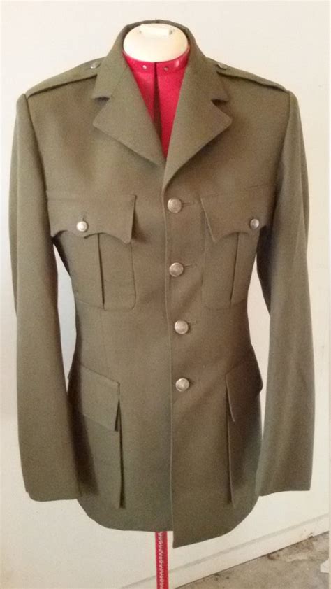 New Zealand Defence Force Army Green Uniform Dress Jacket