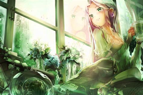 Anime Green Girl Wallpapers - Wallpaper Cave