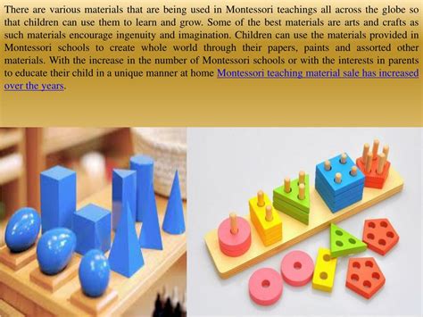 PPT - Montessori Teaching Materials: An Incredibly Easy Method to know ...