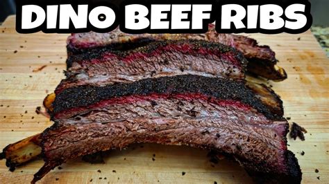 Texas Style Beef Ribs – Smoked BBQ Dino Ribs – BBQ Teacher Video Tutorials