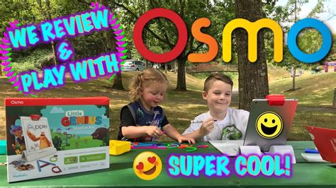 WE REVIEW AND PLAY WITH OSMO LITTLE GENIUS STARTER KIT! - YouTube