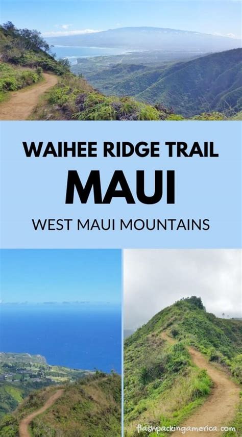 Waihee Ridge Trail for mountain + ocean views you want to see! 🌴 Hike ...