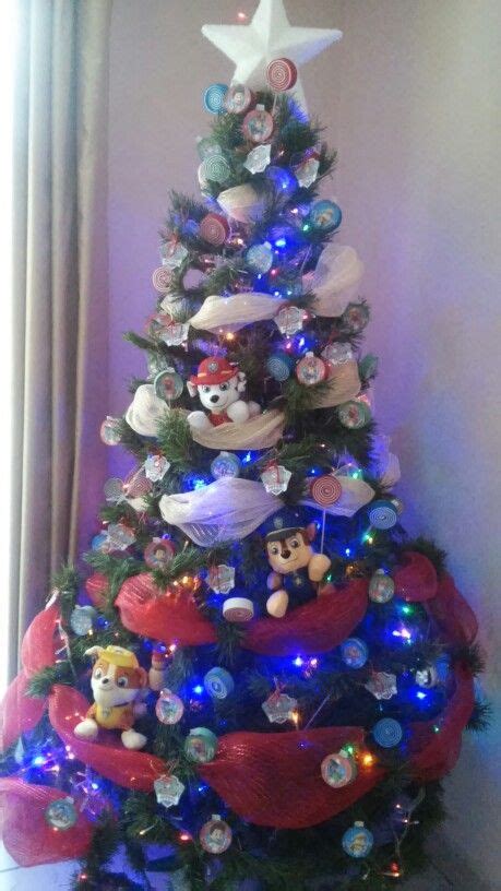 Paw patrol christmas tree … | Paw patrol christmas, Christmas tree themes, Silver christmas tree ...