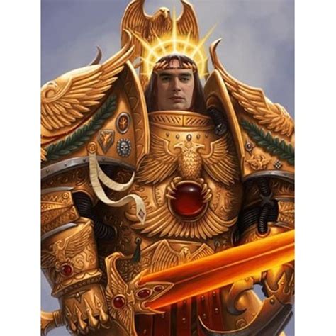 Create meme "warhammer 40,000 emperor of mankind, Emperor warhammer 40,000, God emperor ...